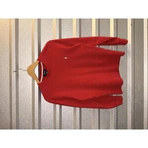 Polo Ralph Lauren Red Crewneck Long Sleeve Small